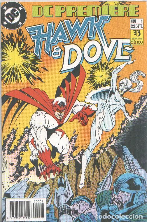 C&oacute;mics: Zinco: DC Premiere numero 01: Hawk & Dove: Halcon y Paloma (numerado 3 en trasera) - Varios