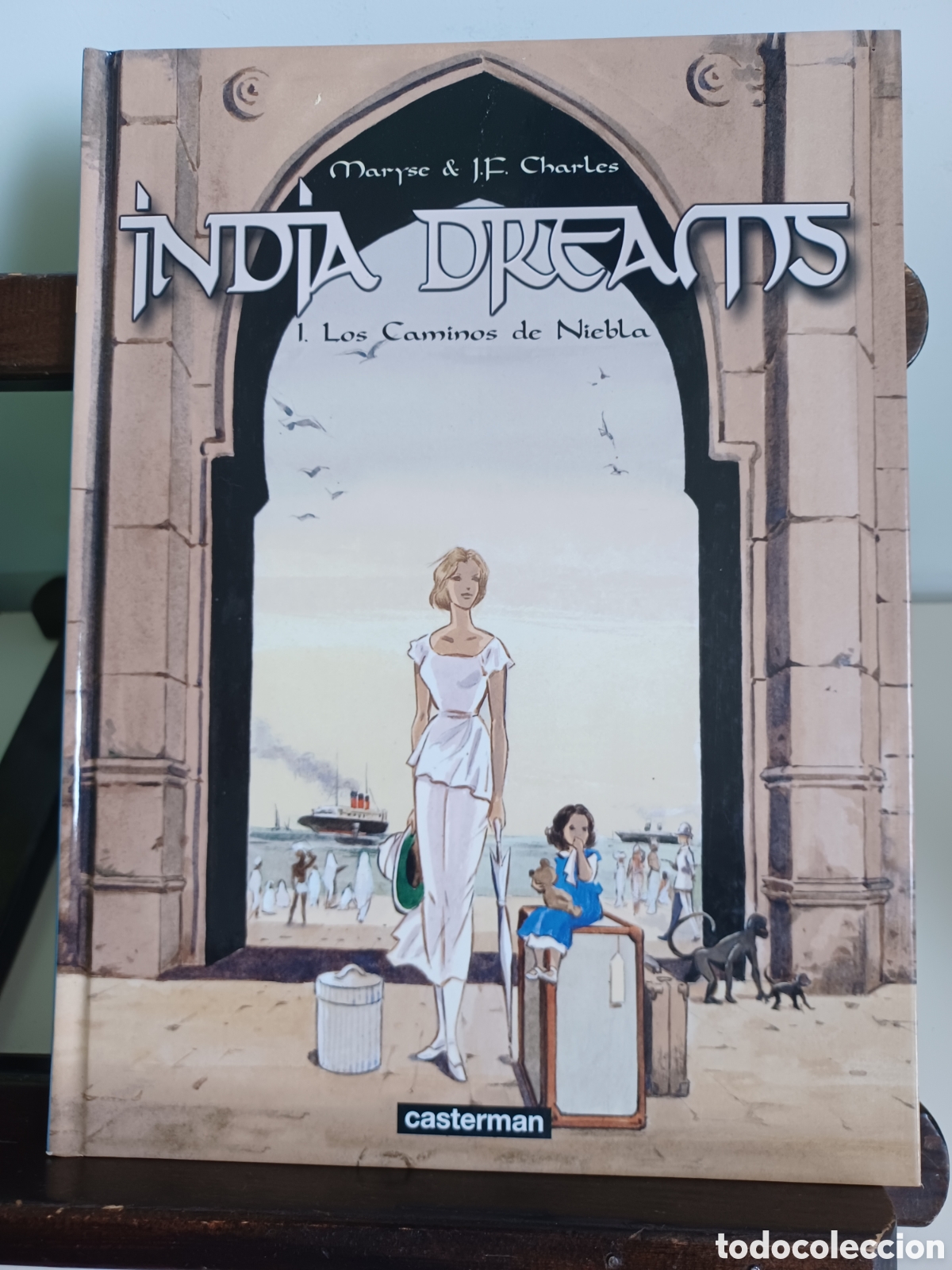 C&oacute;mics: India Dreams 1 Los caminos de niebla/ Casterman/ NUEVO A ESTRENAR