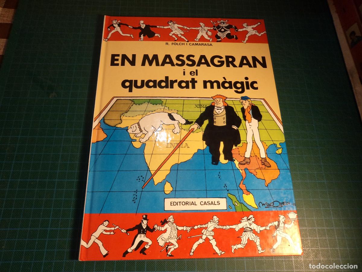 C&oacute;mics: En Massagran i el quadrat magic. Casals. En catalan - Foto 1