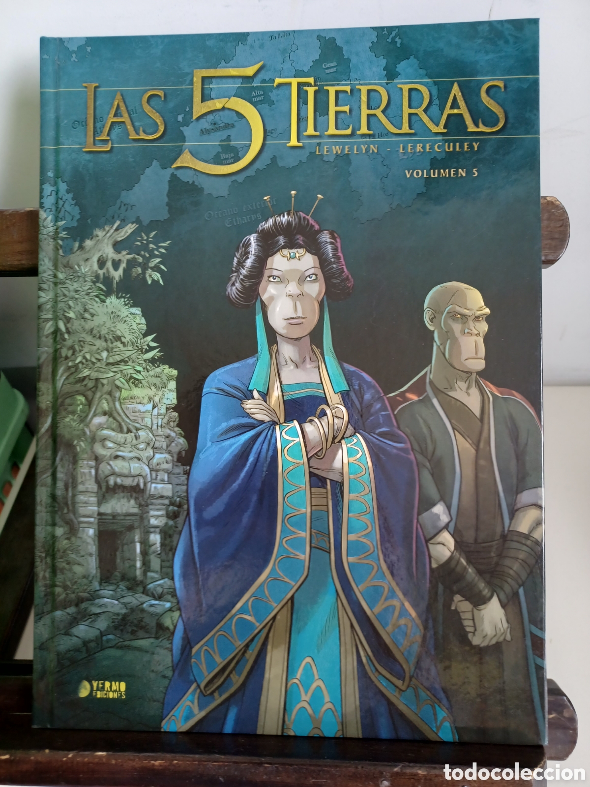 C&oacute;mics: Las 5 tierras. Volumen 5/ Lewelyn & Lereculey/ Yermo/ NUEVO A ESTRENAR