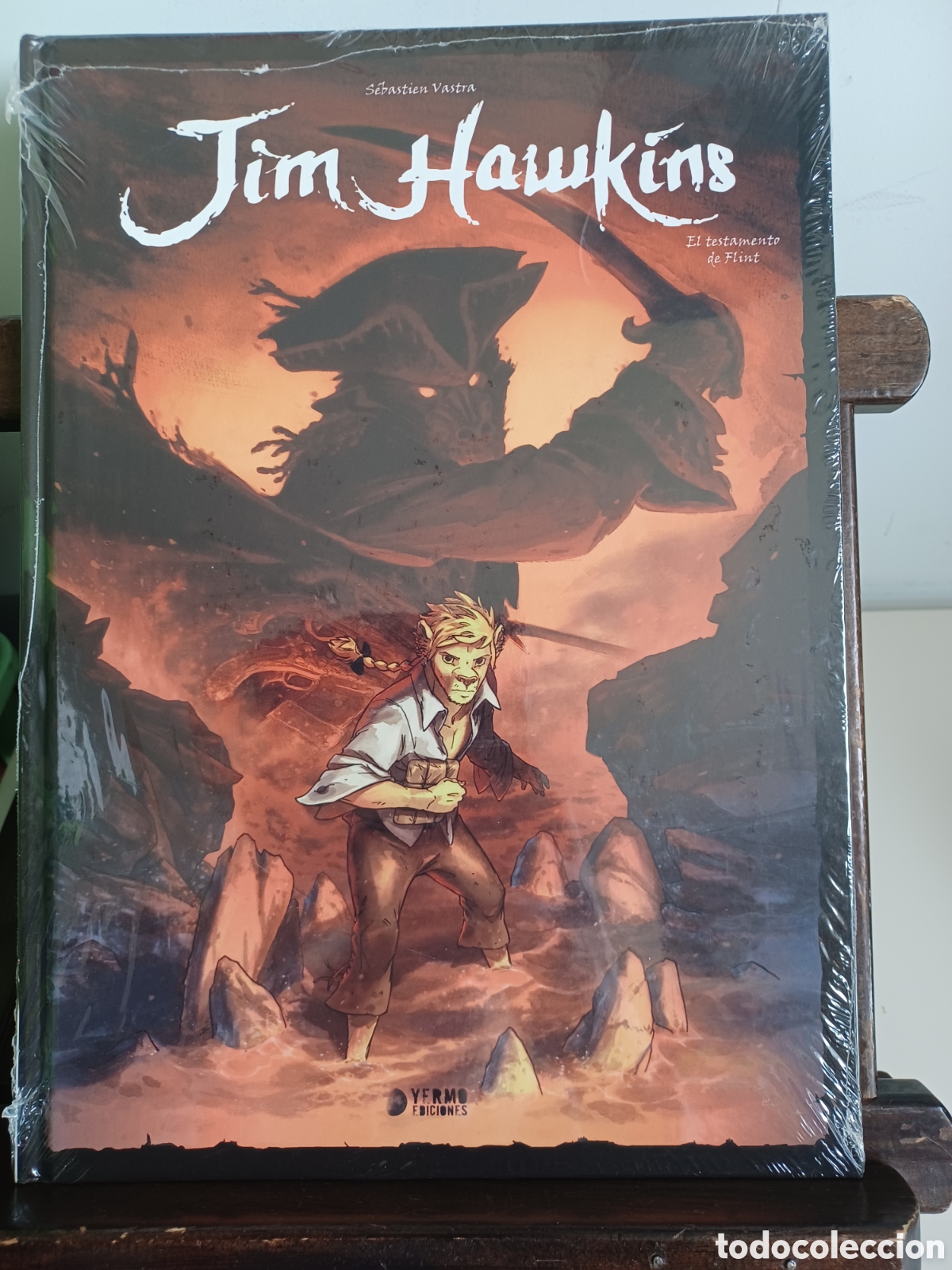 C&oacute;mics: Jim Hawkins. El testamento de Flint/ Sebastien Vastra/ Yermo/ NUEVO PRECINTADO