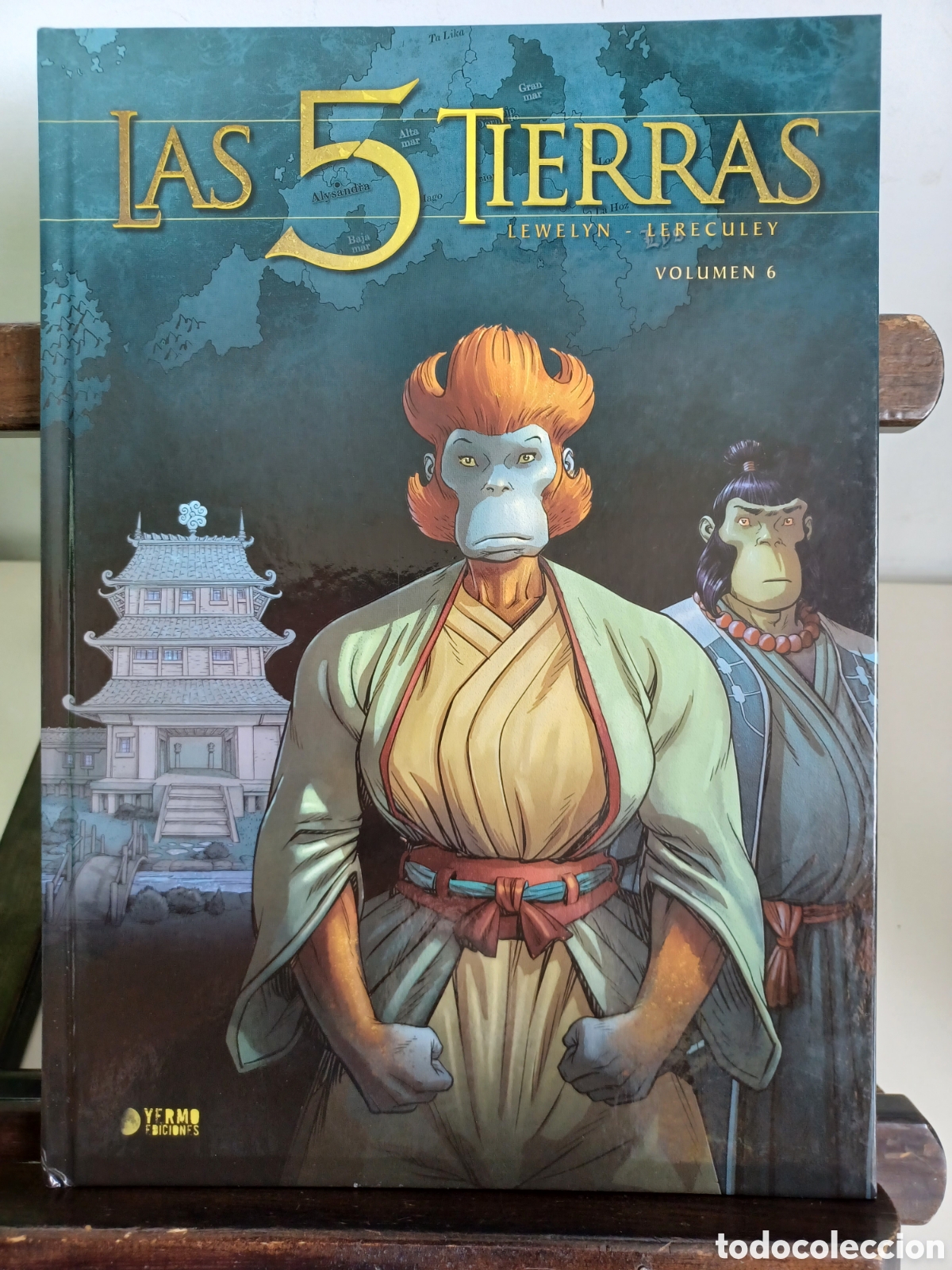 C&oacute;mics: Las 5 tierras. Volumen 6/ Lewelyn & Lereculey/ Yermo/ NUEVO A ESTRENAR
