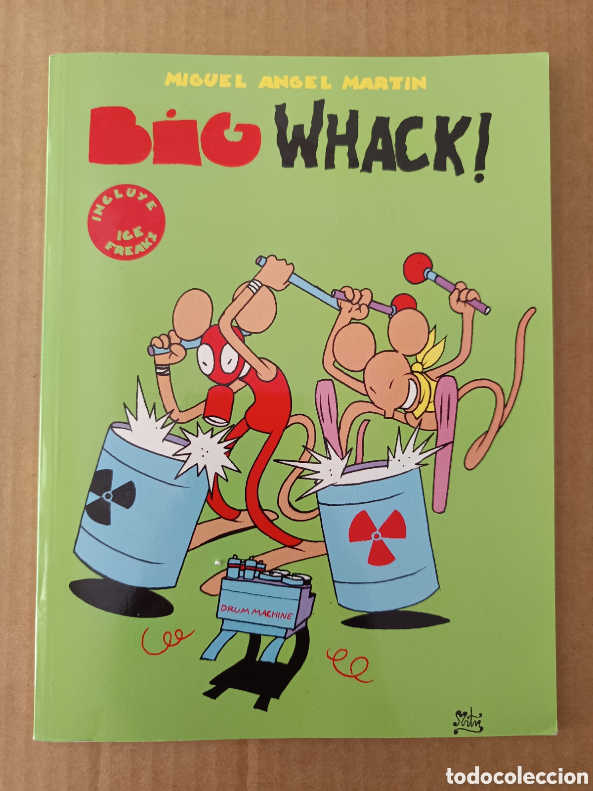 Comics: Big Whack! / Ice Freaks, por Miguel &Aacute;ngel Mart&iacute;n (La Factor&iacute;a de Ideas, 2001).