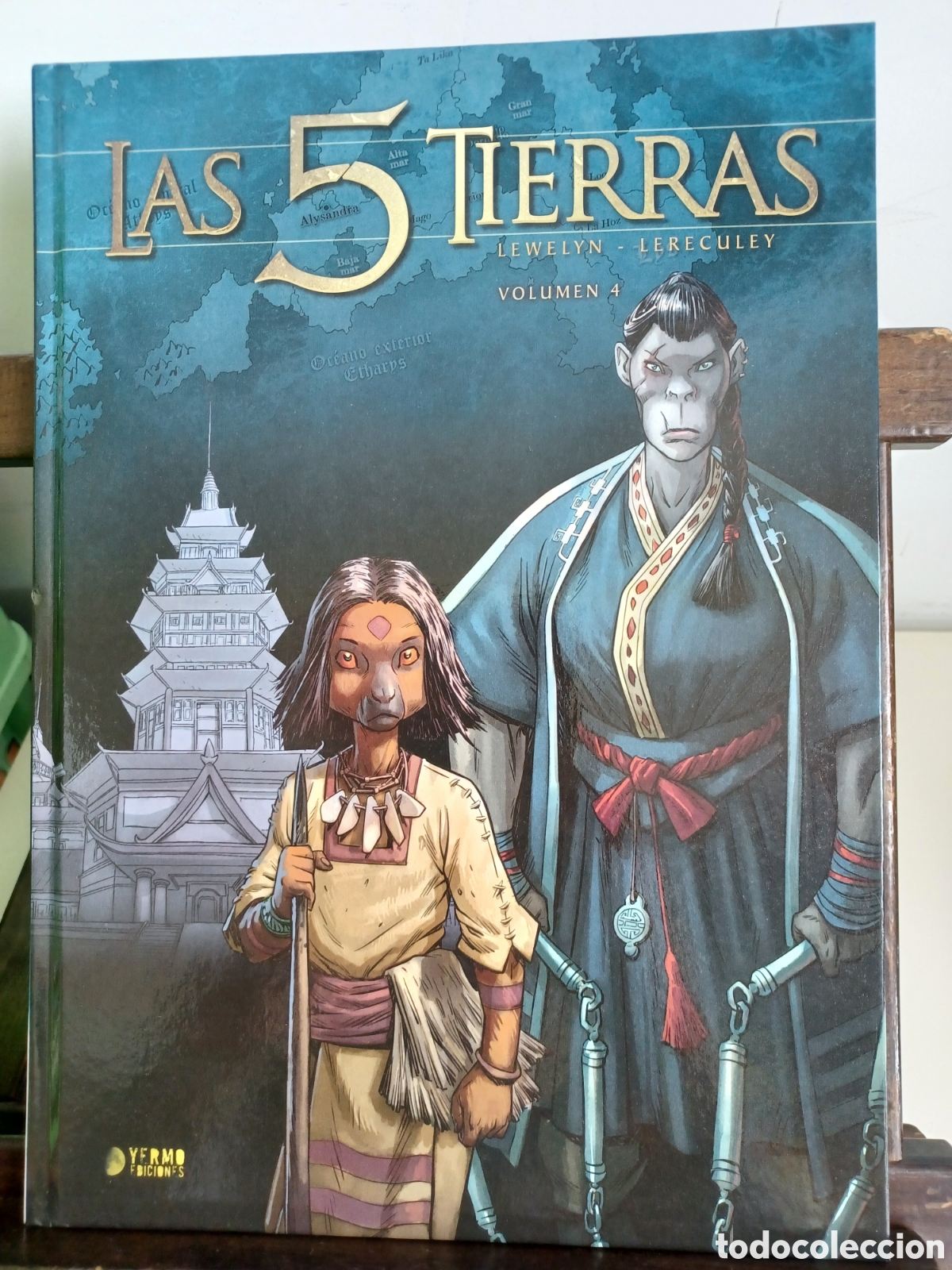 Comics: Las 5 tierras. Volumen 4/ Lewelyn & Lereculey/ Yermo/ NUEVO A ESTRENAR