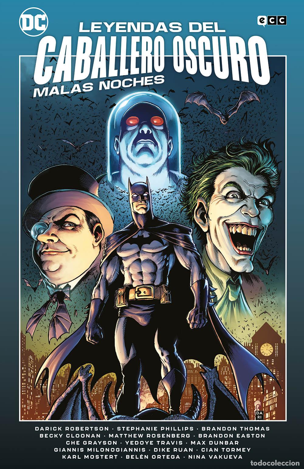 Comics: Leyendas del Caballero Oscuro: Malas noches - Brandon Thomas, Che Grayson, Stephanie Phillips, Brand