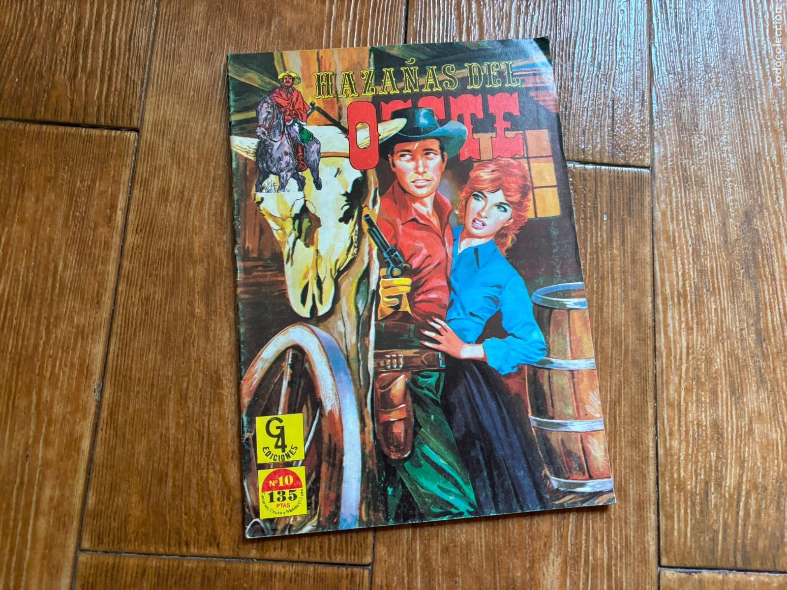 C&oacute;mics: HAZA&Ntilde;AS DEL OESTE N&ordm; 10 G4 EDICIONES
