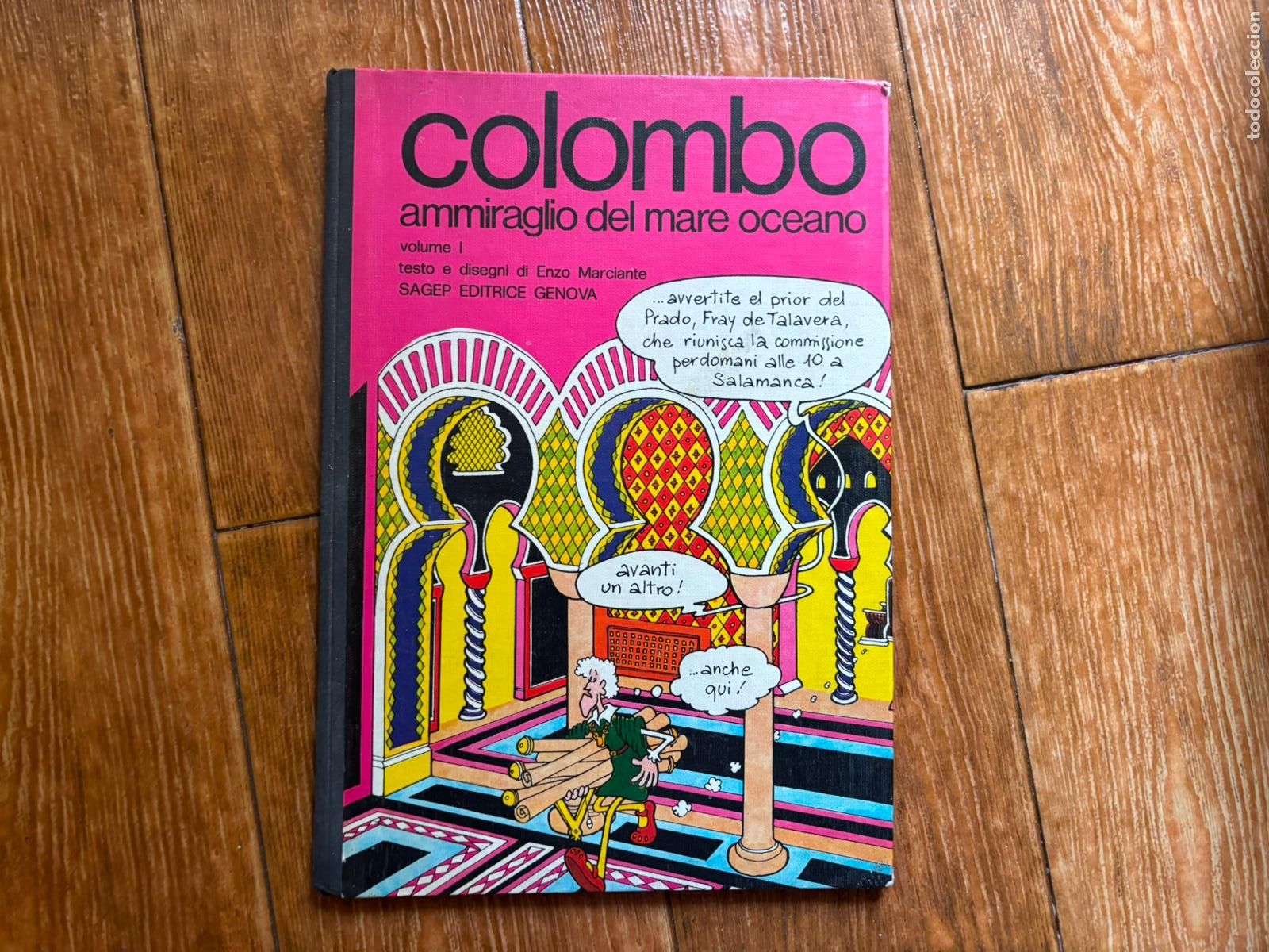 C&oacute;mics: COLOMBO COLON AMMIRAGLIO DEL MARE OCEANO VOLUMEN 1 TAPA DURA EN ITALIANO