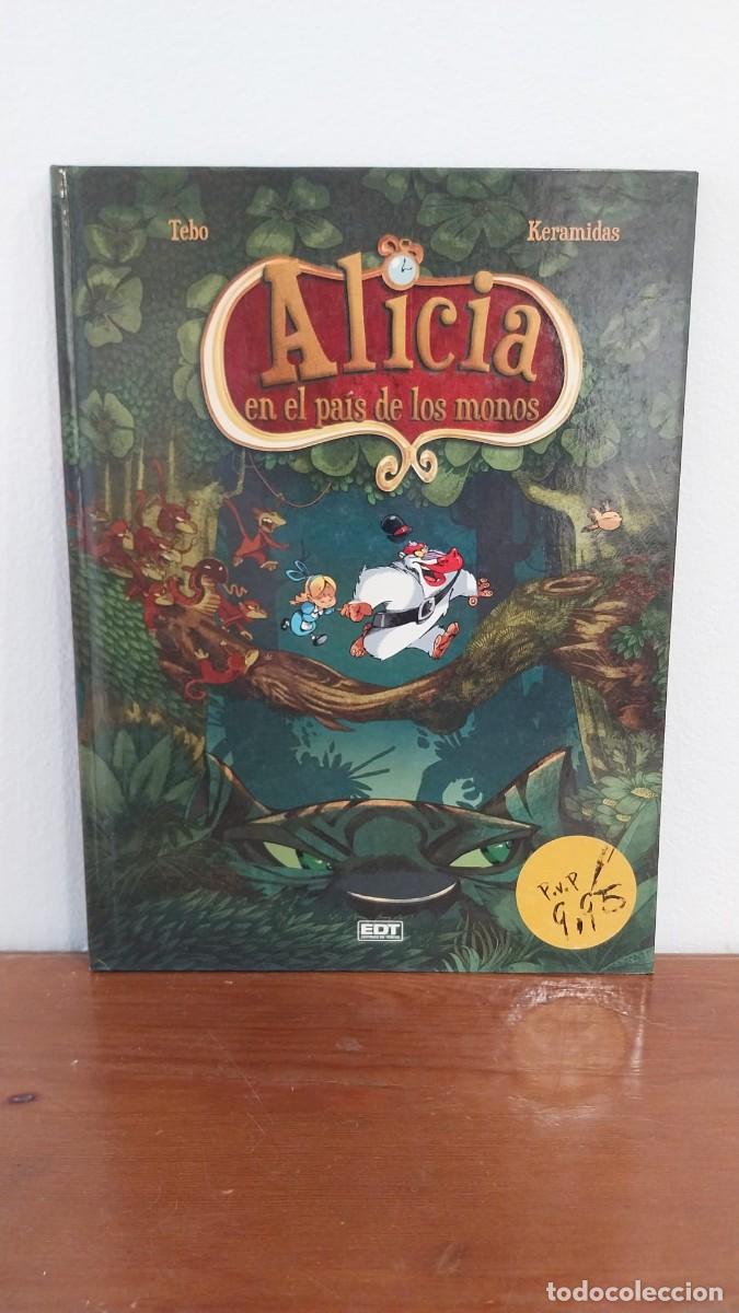 C&oacute;mics: Alicia en el pais de los monos, de Tebo y Keramidas