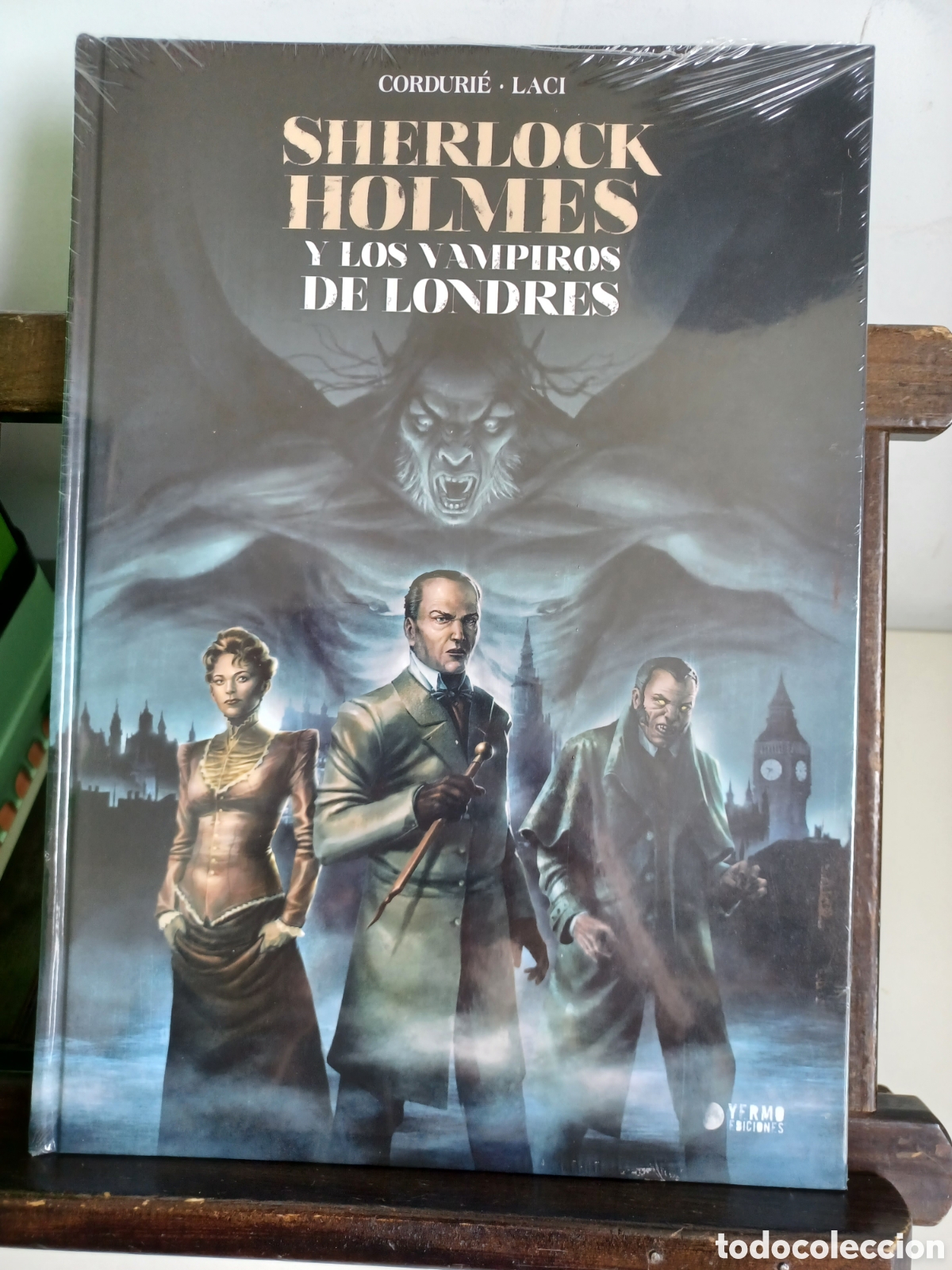 C&oacute;mics: Sherlock Holmes y los vampiros de Londres/ Corduri&eacute; & Laci/ Yermo/ NUEVO PRECINTADO