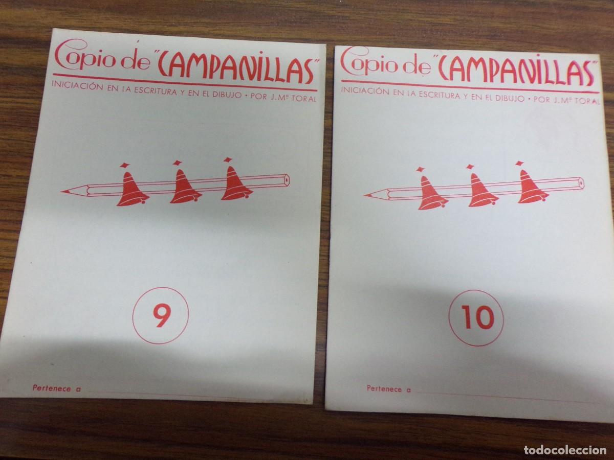 C&oacute;mics: ESTAMOS LIQUIDANDO. copio de campanillas. n&ordm; 9 y n&ordm; 10. iniciacion escritura y dibujo. J. M. Toral