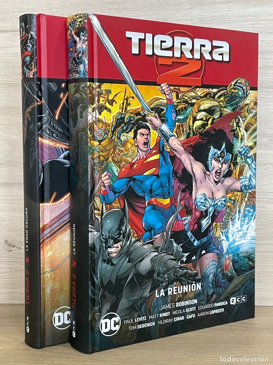 C&oacute;mics: Tierra 2 / Completa 2 Vol&uacute;menes / James Robinson, Matt Kindt, Aaron Lopresti, Nicola Scott