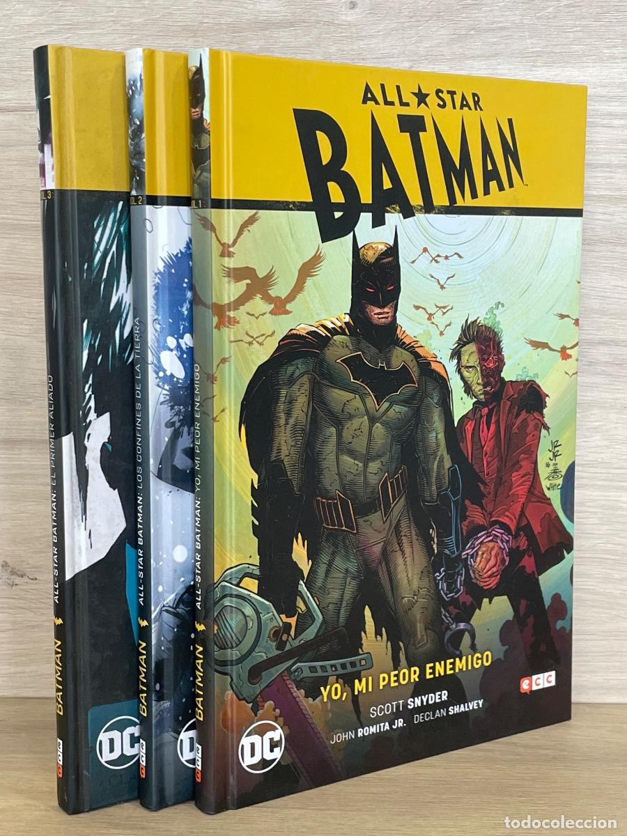 C&oacute;mics: All-Star Batman / Completo 3 Vol&uacute;menes / Scott Snyder, Declan Shalvey, John Romita Jr.
