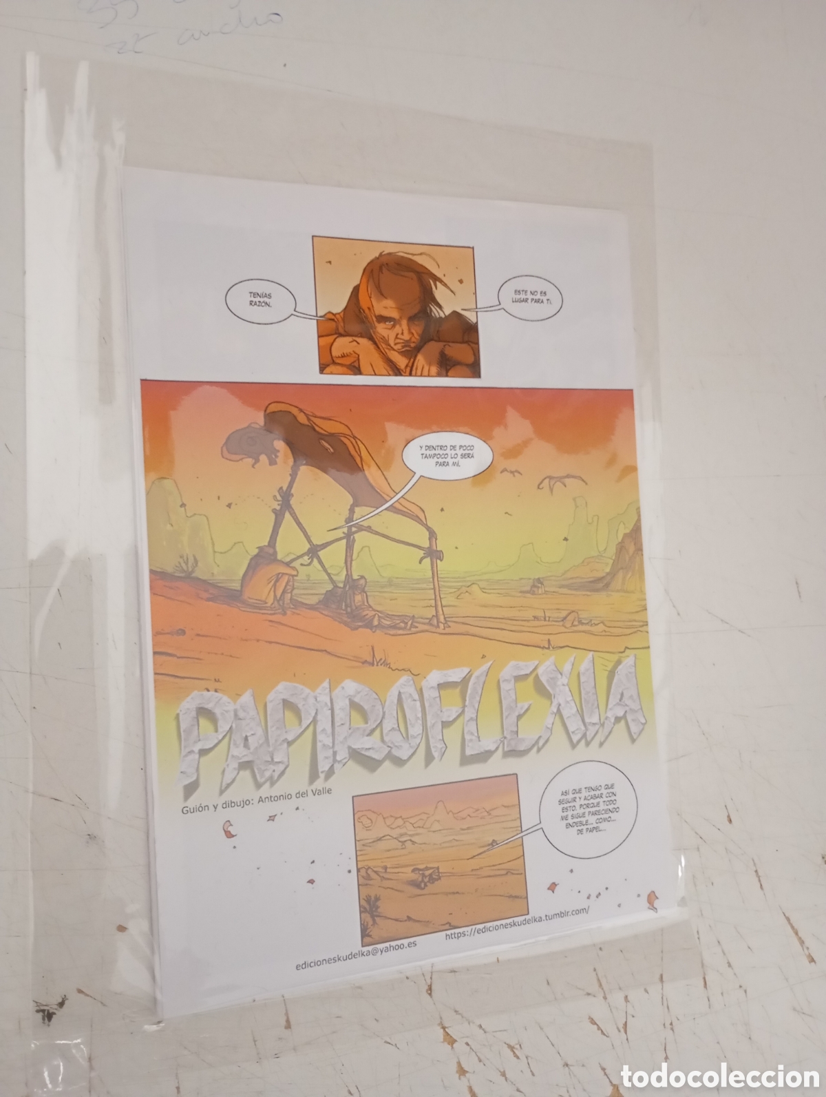 C&oacute;mics: PAPIROFLEXIA - ANTONIO DEL VALLE - EDICIONES KOUDELKA