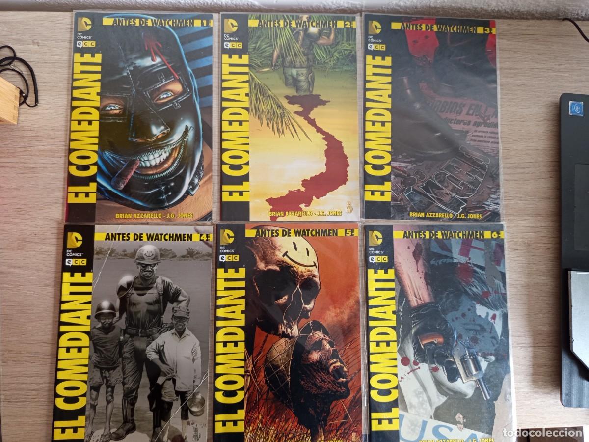 C&oacute;mics: ANTES DE WATCHMEN: EL COMEDIANTE / COMPLETA 6 N&Uacute;MEROS / AZZARELLO - JONES / DC - ECC