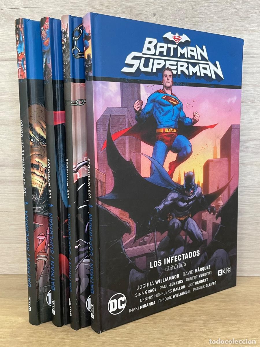 Comics : Batman / Superman / Completa 4 Vol&uacute;menes / Paul Jenkins, Joshua Williamson, Robert Venditti