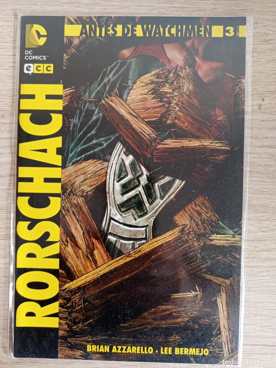 C&oacute;mics: ANTES DE WATCHMEN: RORSCHACH 3 DE 4 - ECC EDICIONES
