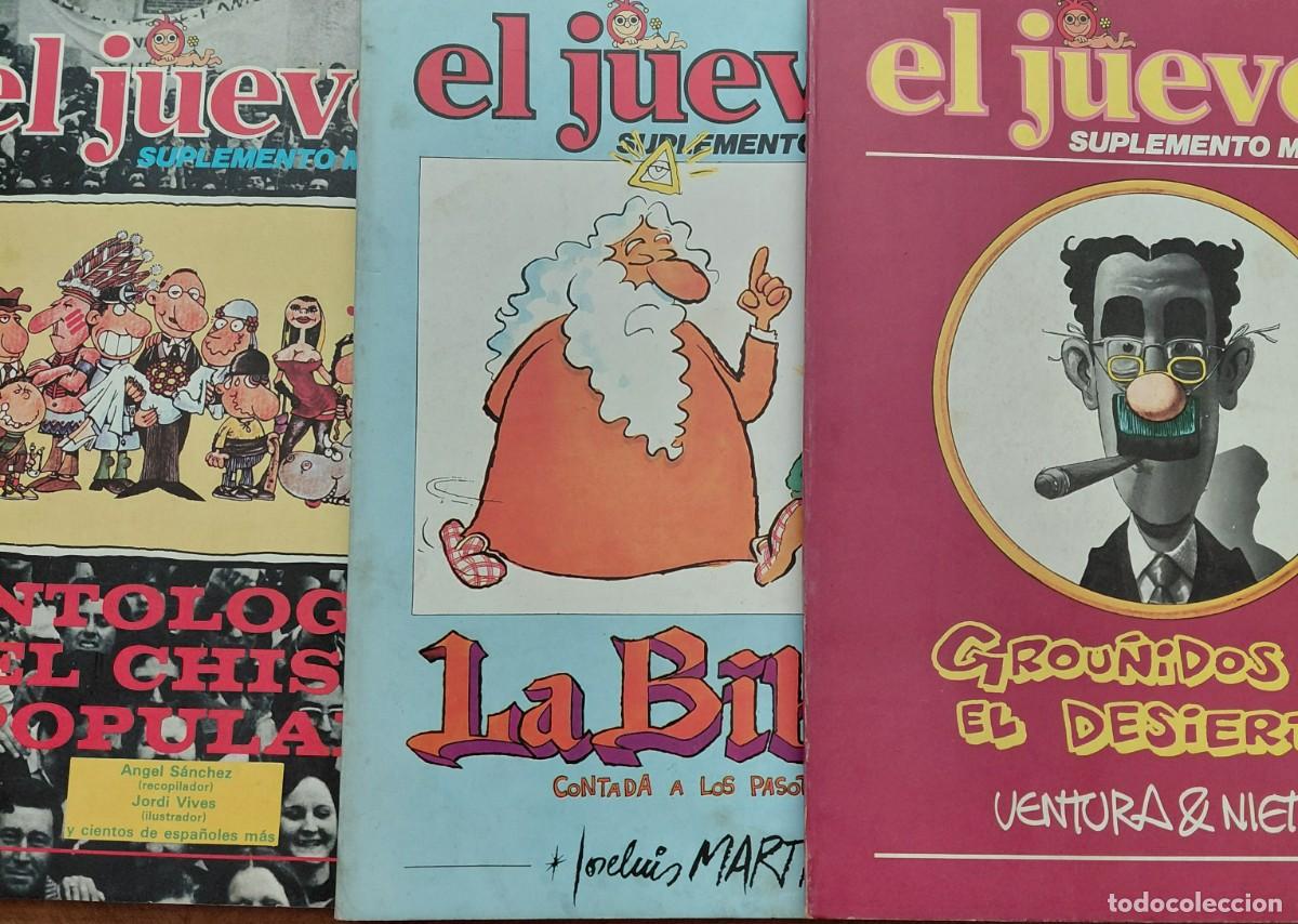 C&oacute;mics: EL JUEVES - SUPLEMENTOS 3 TOMOS n&uacute;m. 6 - 9 - 10 (EDICIONES FORMENTERA - 1979)