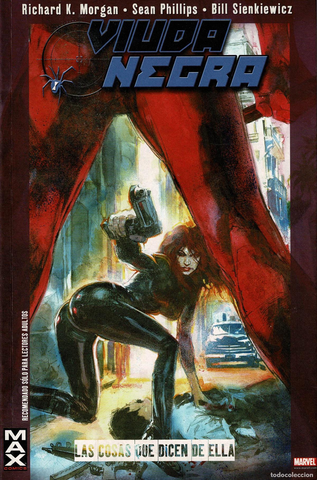C&oacute;mics: La Viuda Negra.Las cosas que dicen de ella.Ediciones MAX