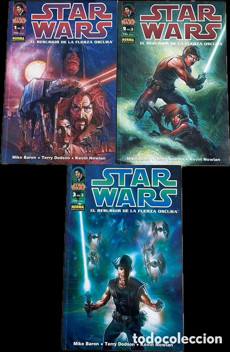 C&oacute;mics: Star Wars: El Resurgir de la Fuerza Oscura COMPLETA (Norma) &ndash; Thrawn