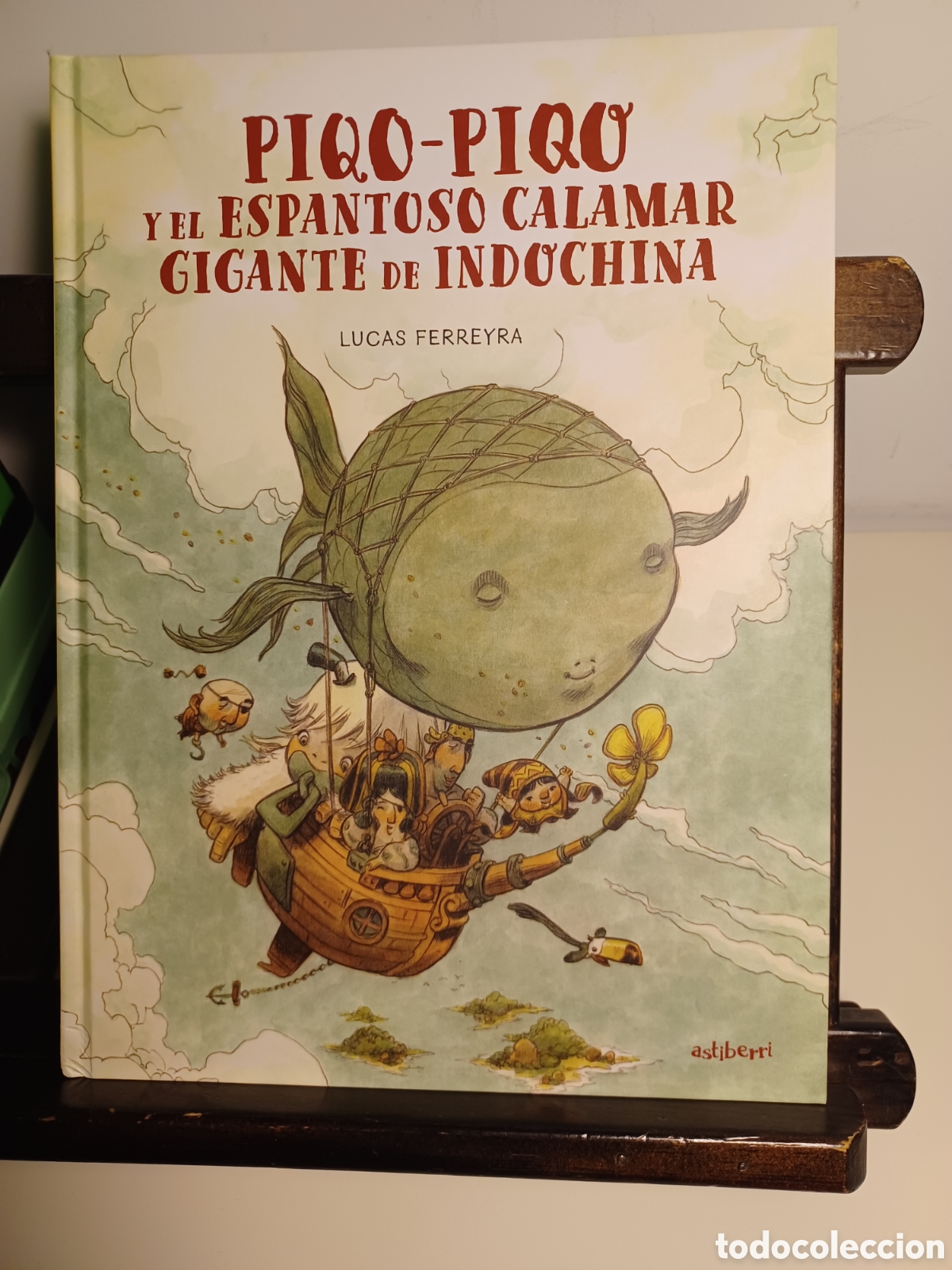 C&oacute;mics: Piqo-Piqo y el espantoso calamar gigante de Indochina/ Astiberri/ NUEVO A ESTRENAR