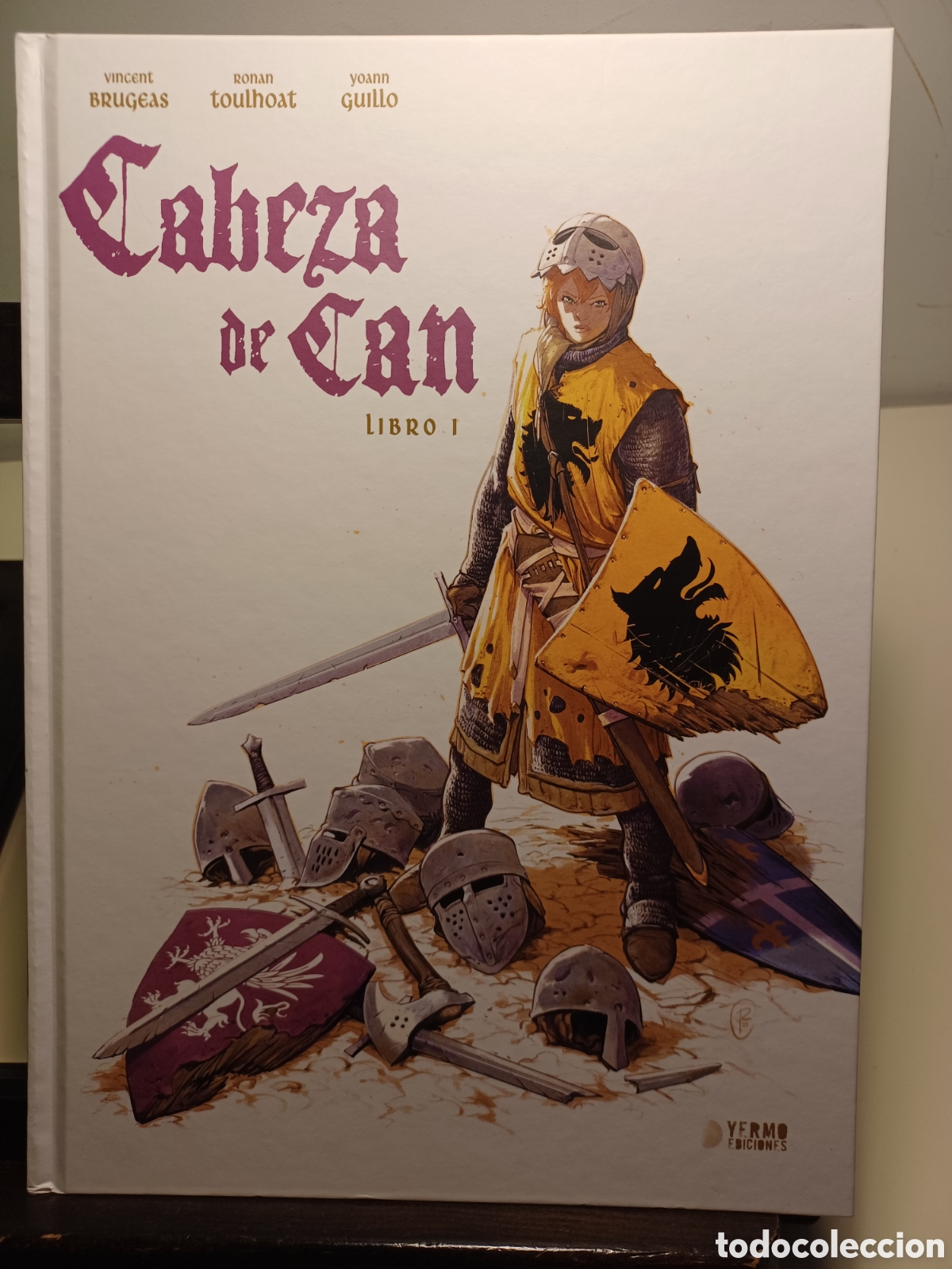 C&oacute;mics: Cabeza de can. Libro 1/ Yermo/ NUEVO A ESTRENAR