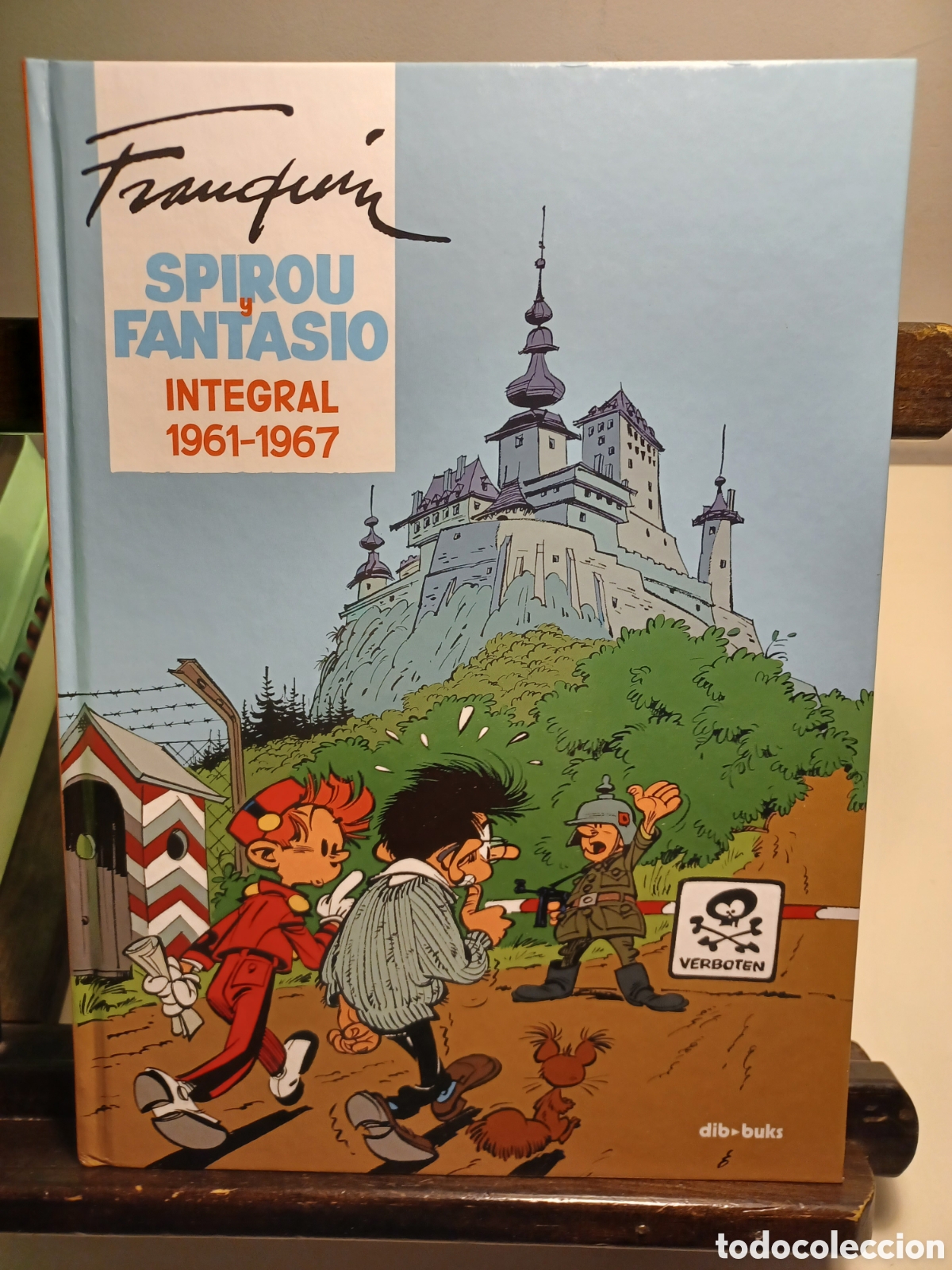 C&oacute;mics: Spirou y Fantasio. Integral 8 (1961-1967)/ Franquin/ Dibbuks/ NUEVO A ESTRENAR