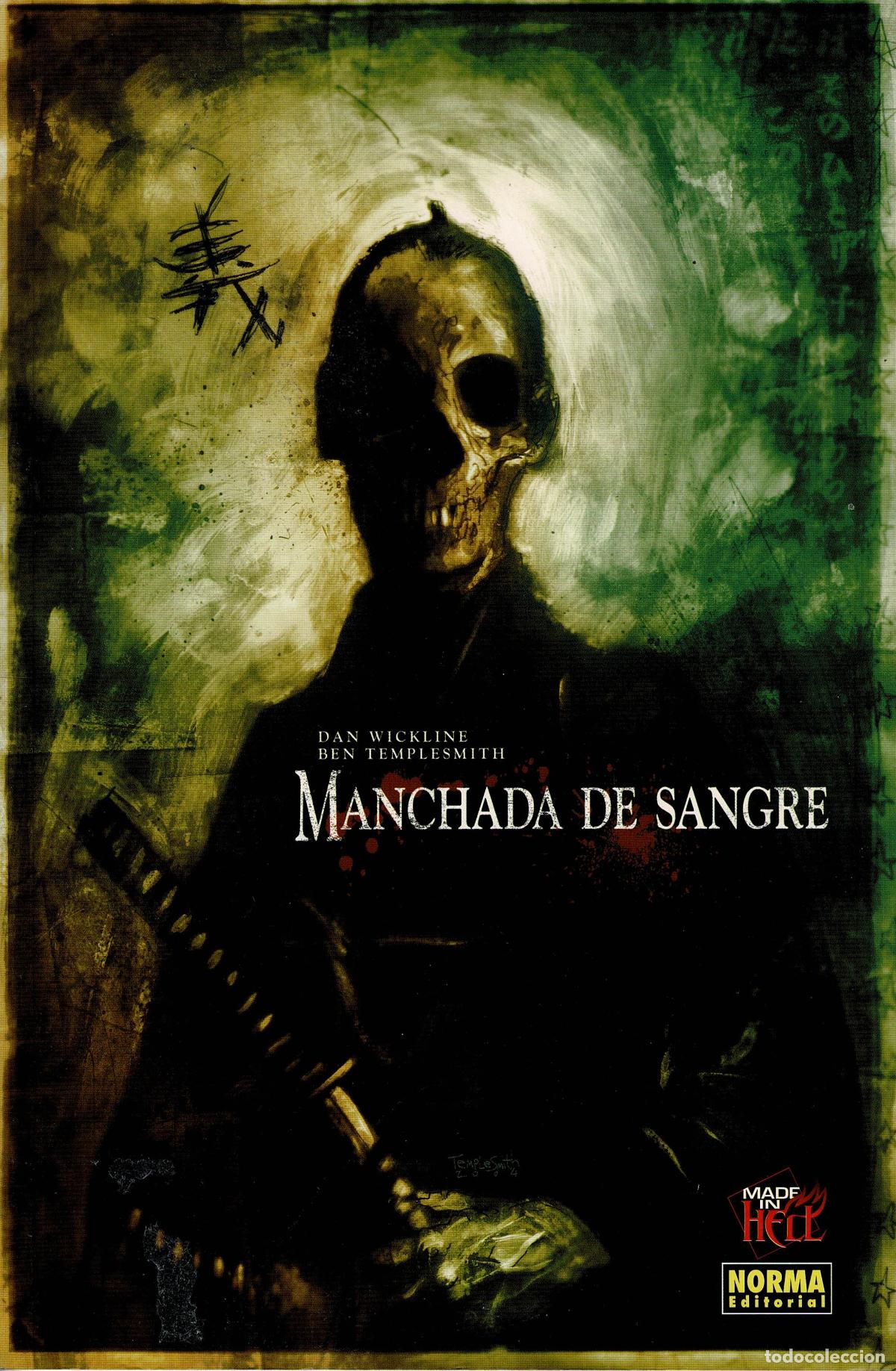 Comics: Manchada de sangre.colecc.Made in Hell.Norma de editorial