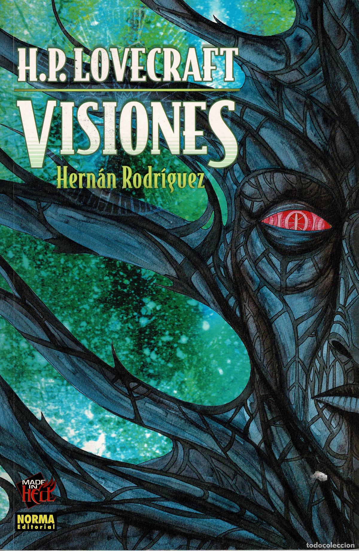 Comics: H.P. Lovecraft.Visiones. Colecc.Made in Hell.Norma editorial