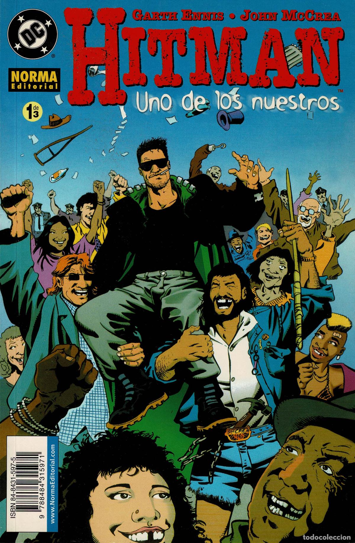 Comics: Hitman.Uno de los nuestros.completa 3 vol.Norma editorial