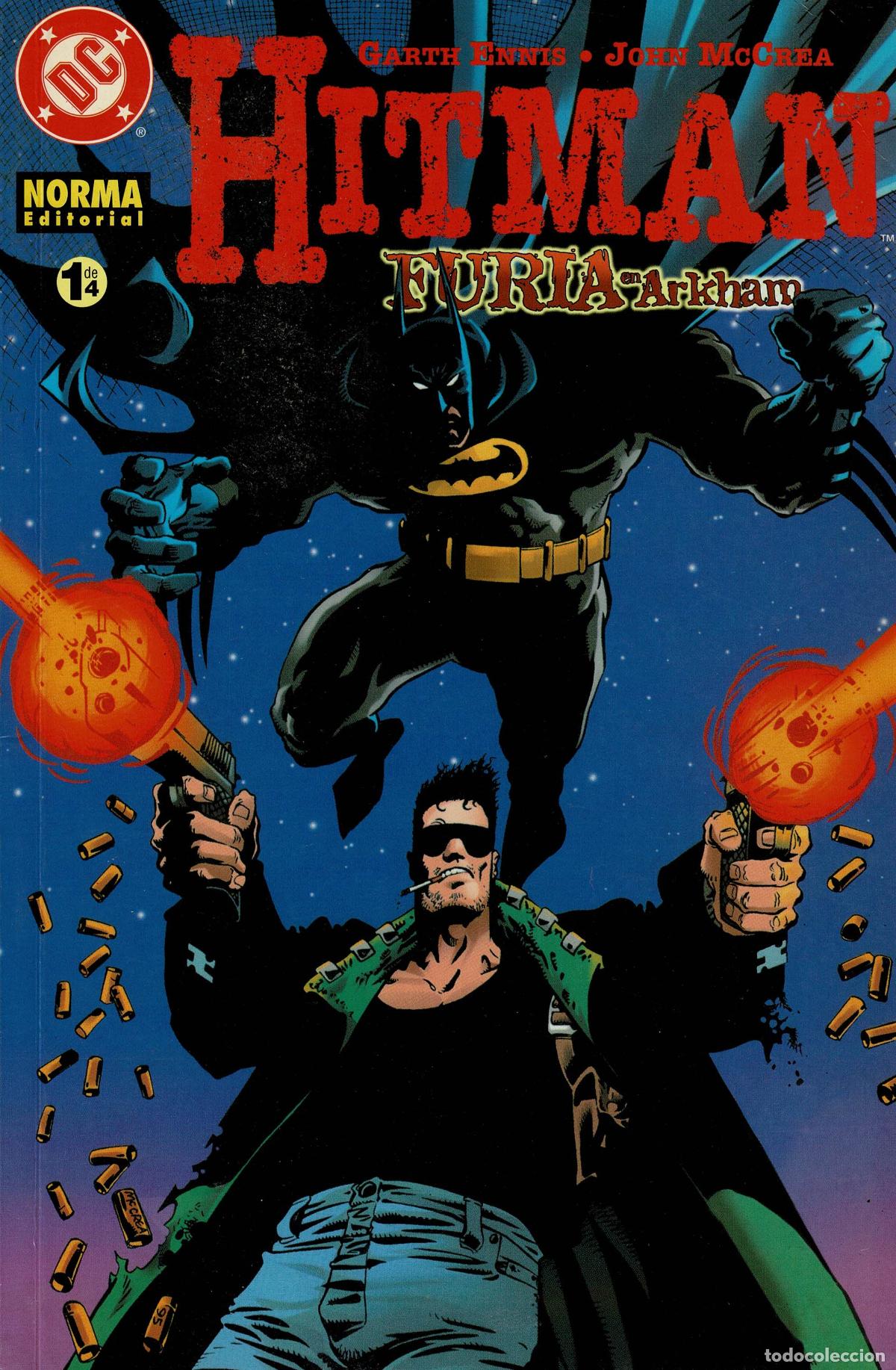 Comics: Hitman.Furia en Arkham.completa 4 vol.Norma editorial