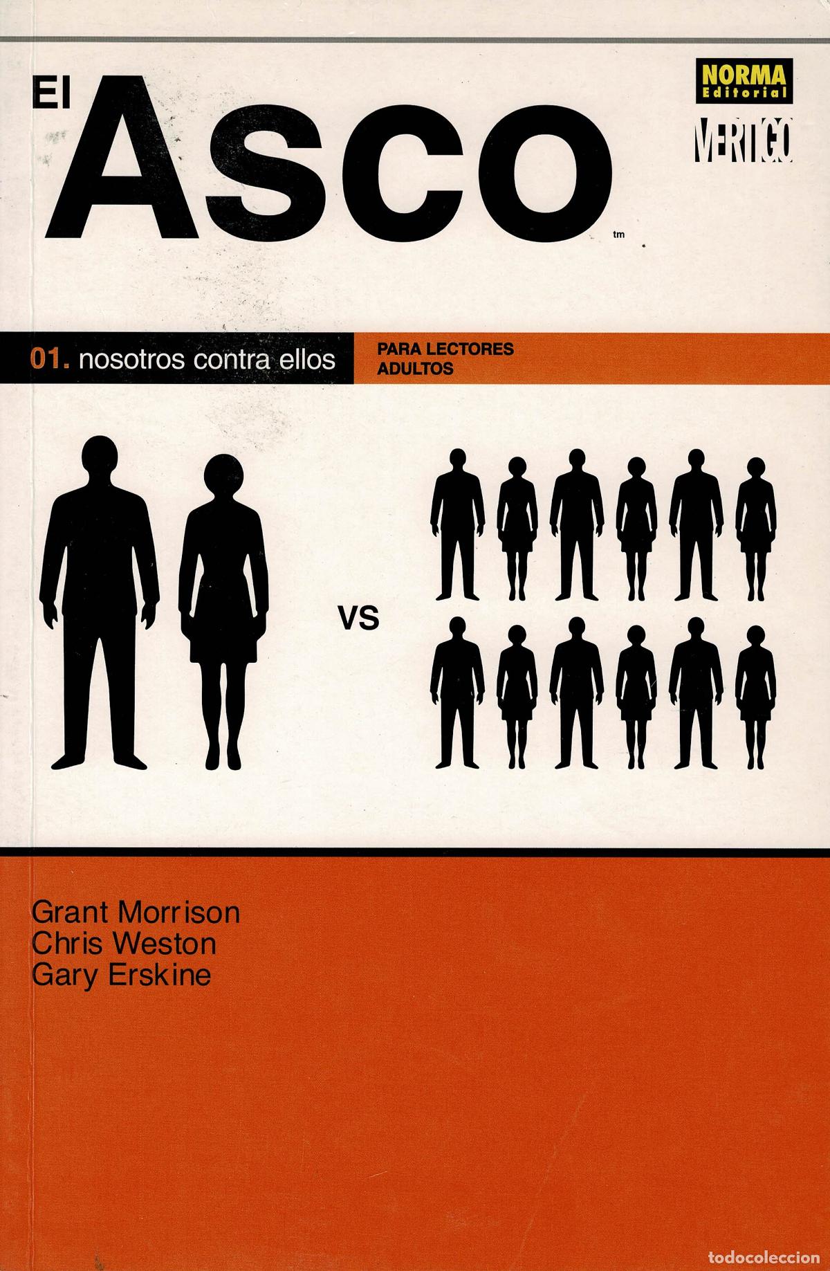 C&oacute;mics: El Asco.vol.01.colecc.Vertigo.Nosotros contra ellos.Norma editorial