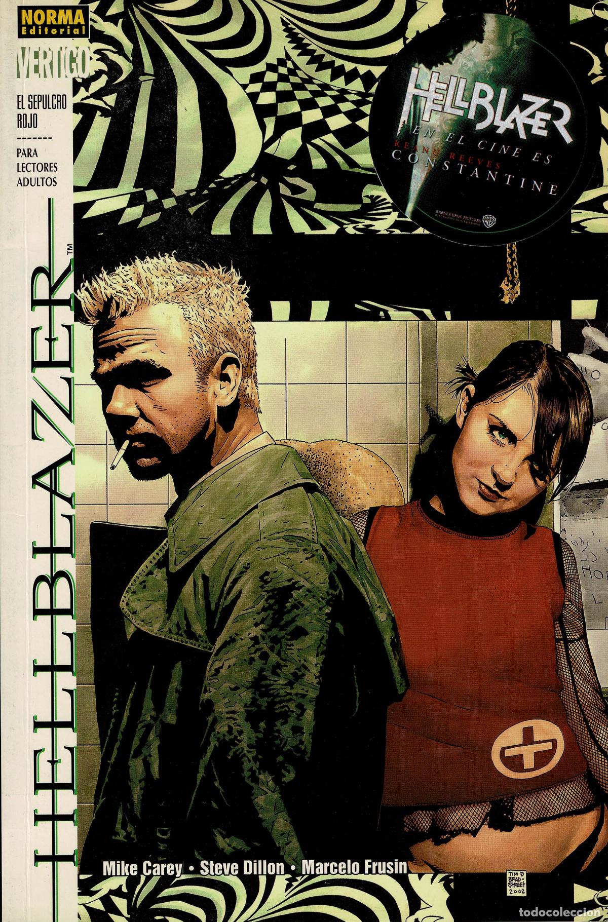 C&oacute;mics: Hellblazer.El sepulcro rojo.colecc.Vertigo.Norma editorial