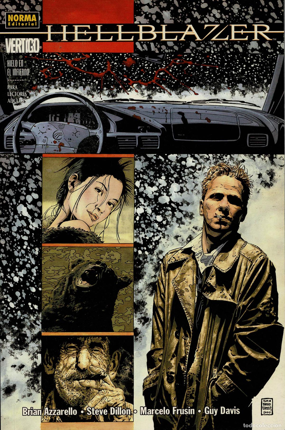 C&oacute;mics: Hellblazer.Hielo en el infierno.colecc.Vertigo.Norma editorial