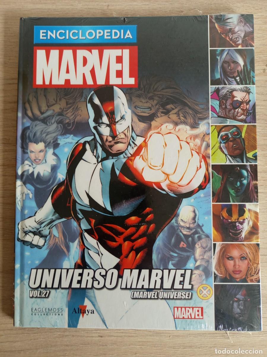 C&oacute;mics: ENCICLOPEDIA MARVEL 102 UNIVERSO MARVEL VOL.27 ALTAYA TAPA DURA