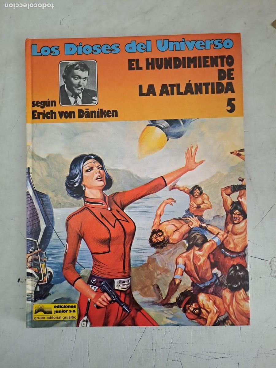 C&oacute;mics: Los dioses del universo 5, el hundimiento de la Atl&aacute;ntida, Junior en muy buen estado