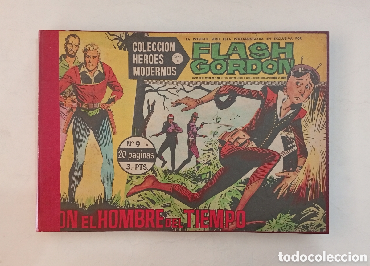 Comics: 18 num Comic Colecci&oacute;n h&eacute;roes Flash Gordon 1958. SIN las portadas