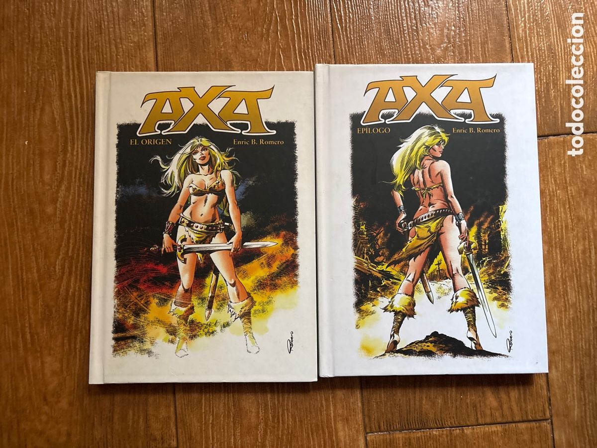 C&oacute;mics: AXA COLECCION COMPLETA 2 TOMOS GORDOS EDICIONES OMINIKY TAPA DURA.