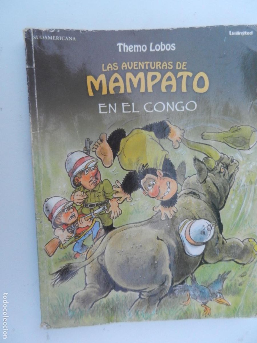 C&oacute;mics: LAS AVENTURAS DE MAMPATO EN EL CONGO - THEMO LOBOS - COMICS SUDAMERICACA 2011