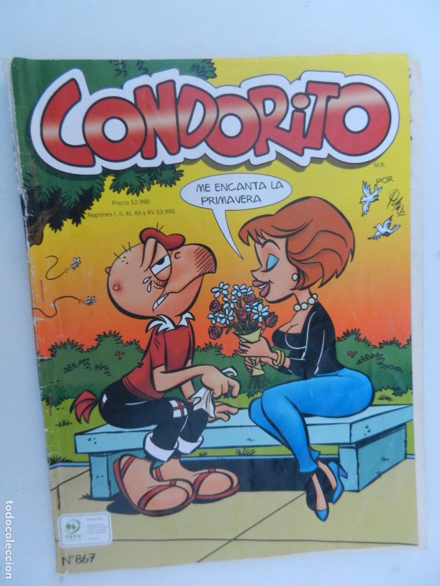 C&oacute;mics: CONDORITO N&ordm; 867 COMIC - EDITORA TELEVISA -PASTA BLANDA - 2022