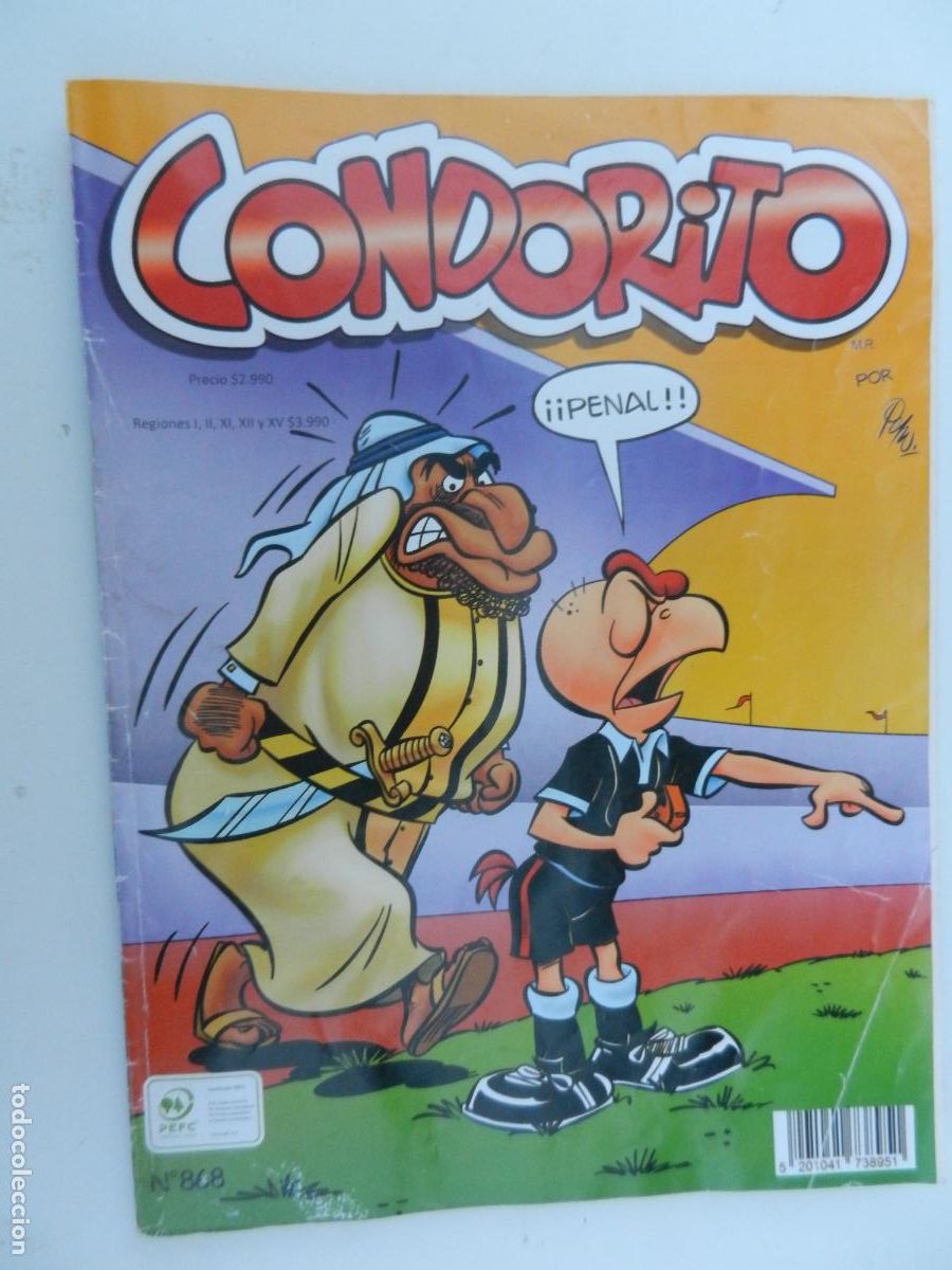 C&oacute;mics: CONDORITO N&ordm; 868 COMIC - EDITORA TELEVISA -PASTA BLANDA - 2022
