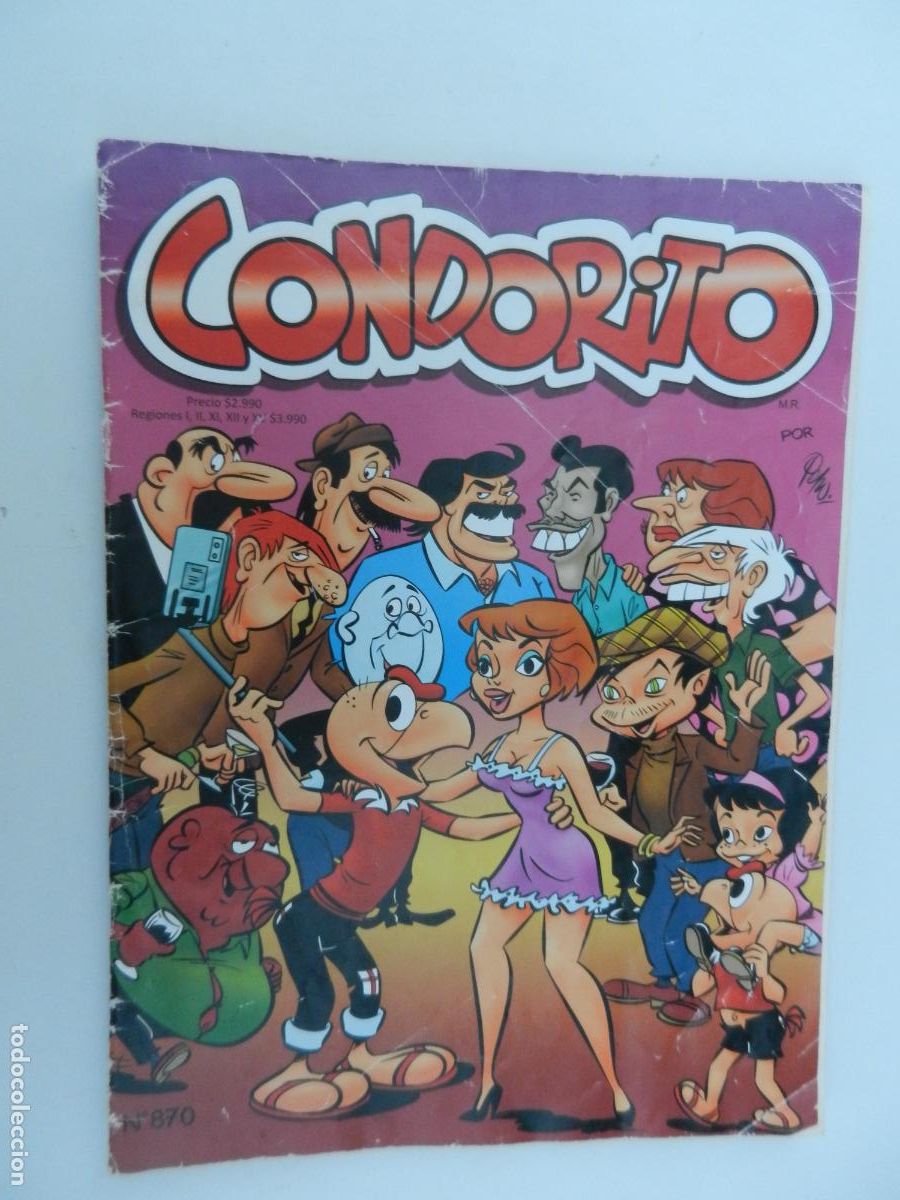 C&oacute;mics: CONDORITO N&ordm; 870 COMIC - EDITORA TELEVISA -PASTA BLANDA - 2022