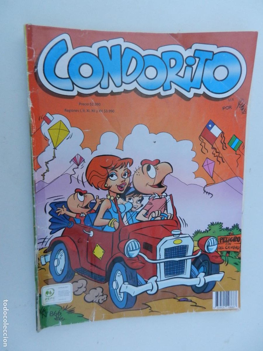 C&oacute;mics: CONDORITO N&ordm; 866 COMIC - EDITORA TELEVISA -PASTA BLANDA - 2022