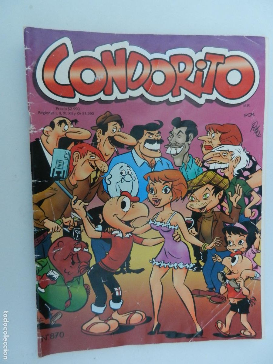 C&oacute;mics: CONDORITO N&ordm; 870 COMIC - EDITORA TELEVISA -PASTA BLANDA - 2022