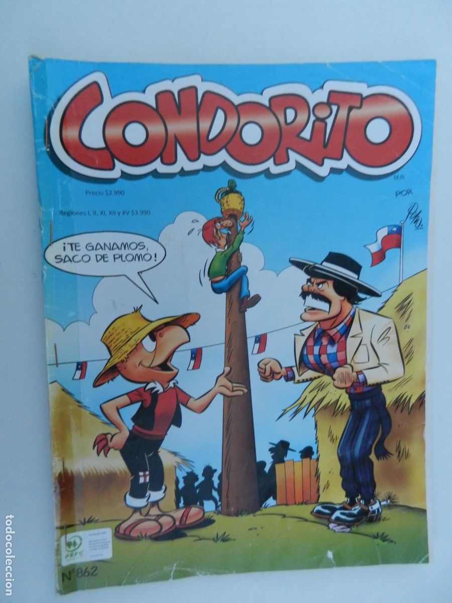 C&oacute;mics: CONDORITO N&ordm; 862 COMIC - EDITORA TELEVISA -PASTA BLANDA - 2022