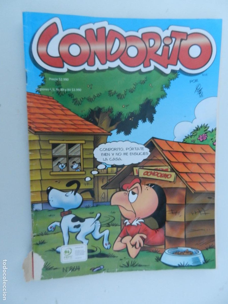 C&oacute;mics: CONDORITO N&ordm; 864 - COMIC - EDITORA TELEVISA -PASTA BLANDA - 2022