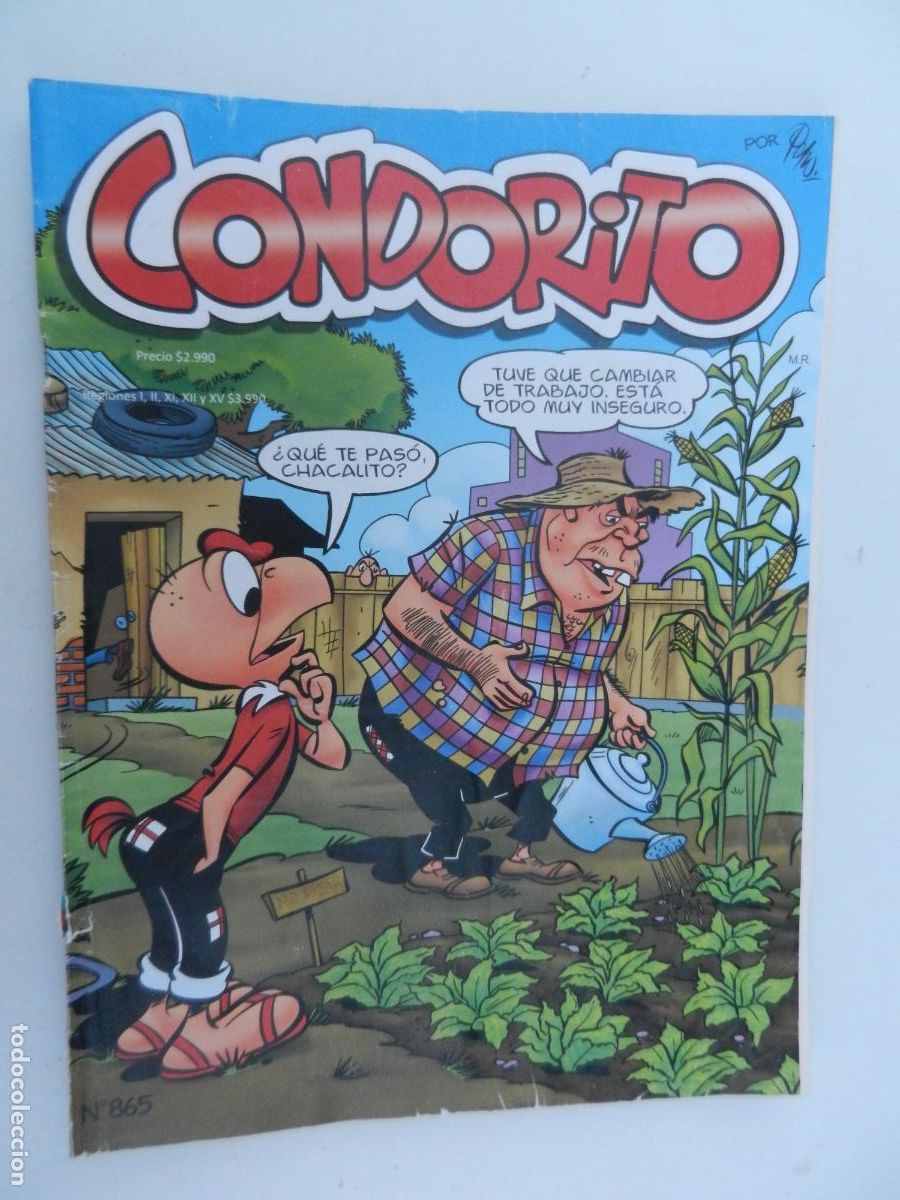 C&oacute;mics: CONDORITO N&ordm; 865 - COMIC - EDITORA TELEVISA -PASTA BLANDA - 2022