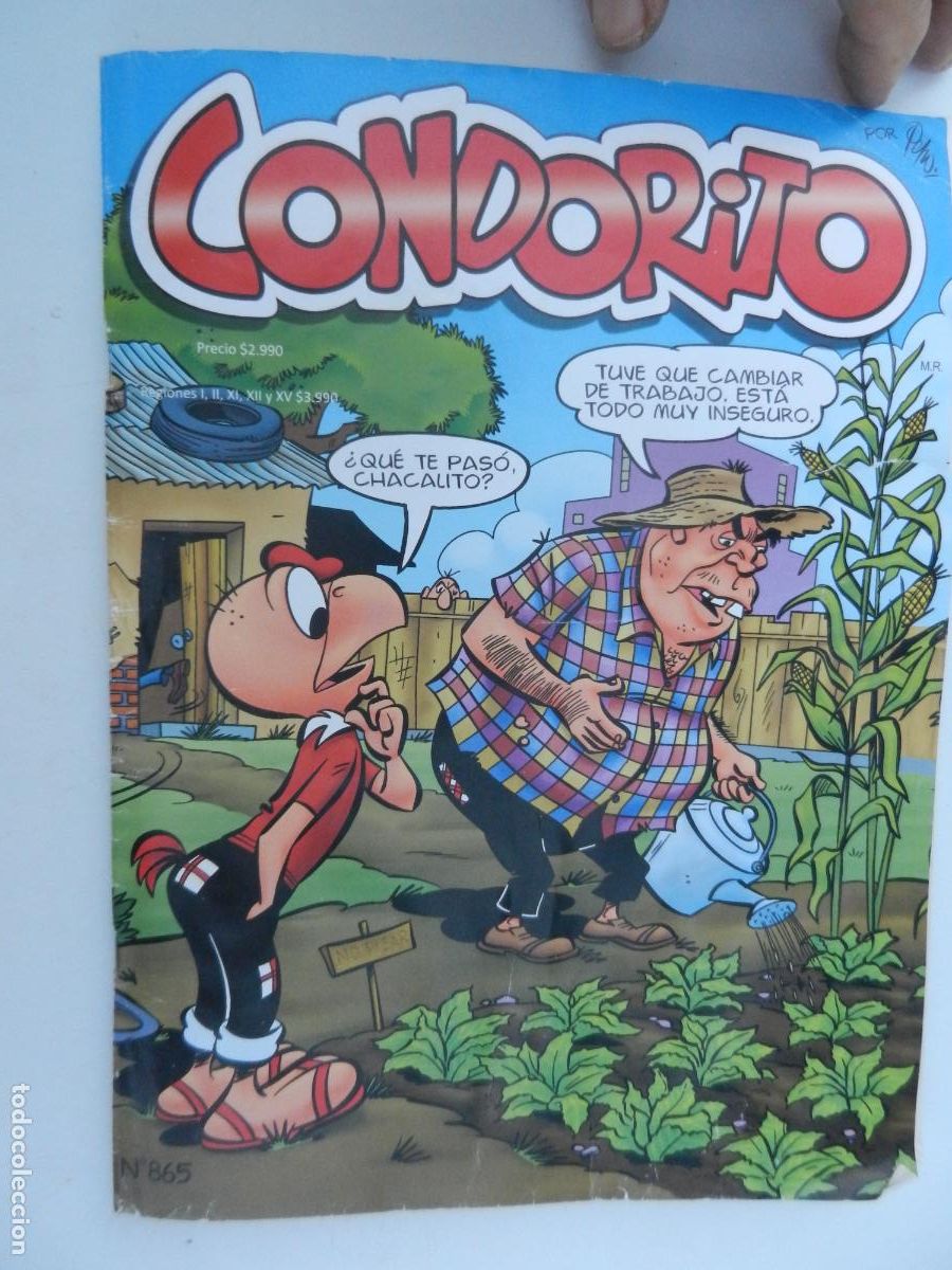 C&oacute;mics: CONDORITO N&ordm; 865 - COMIC - EDITORA TELEVISA -PASTA BLANDA - 2022