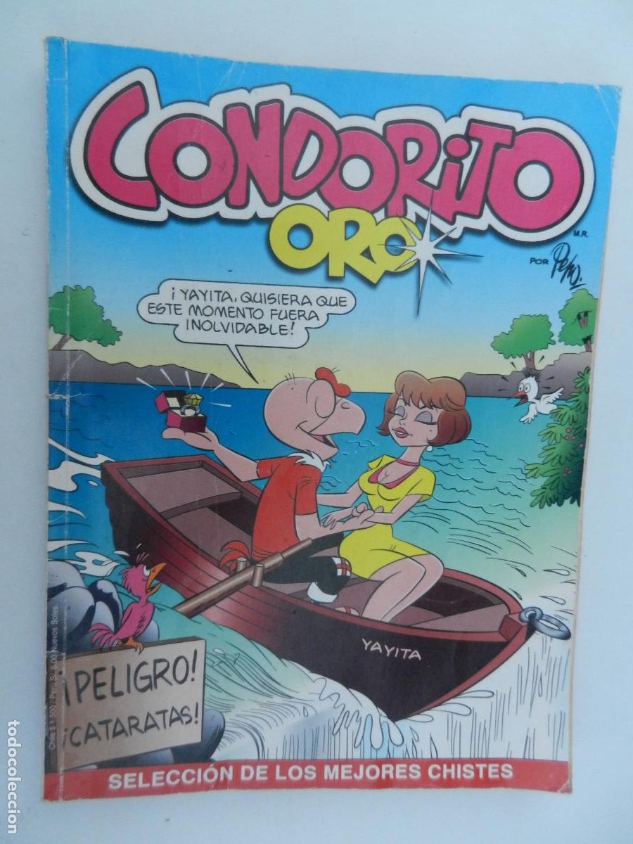 C&oacute;mics: CONDORITO DE ORO COMIC - EDITORA TELEVISA -PASTA BLANDA -SELECCION DE LOS MEJORES CHISTES