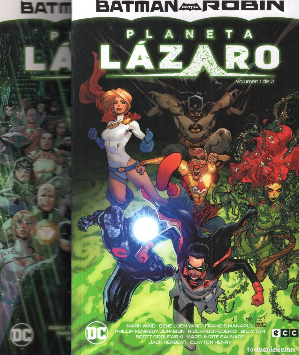 C&oacute;mics: BATMAN CONTRA ROBIN PLANETA LAZARO COMPLETA 2 TOMOS - ECC - ESTADO EXCELENTE - OFM15