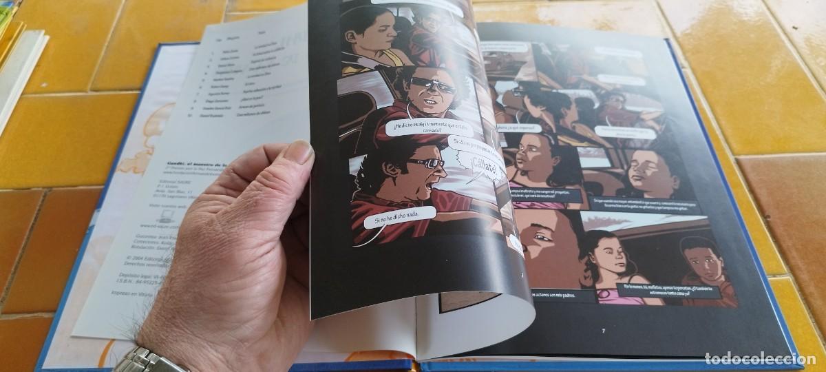 C&oacute;mics: GANDHI, EL MAESTRO DE LA VIDA / VVAA / PU-B&Ntilde;-4 / SAURE - Foto 15
